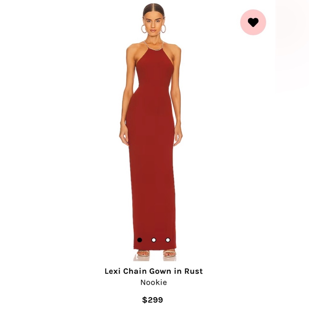 Lexi Chain Gown in Rush by Nookie